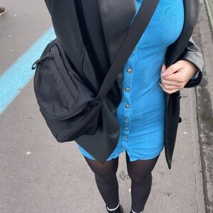 Lulu lemon black cross body bag